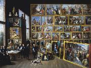    David Teniers Archduke Leopold William in his Gallery in Brussels-p Sweden oil painting reproduction